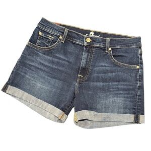 7 For All Mankind Denim Shorts Women's Size 27